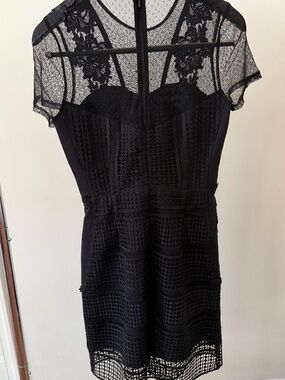 Morgan De Toi Lace Dress